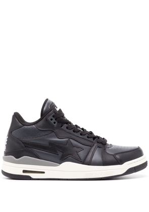 A BATHING APE® Clutch STA #1 leather sneakers - Black