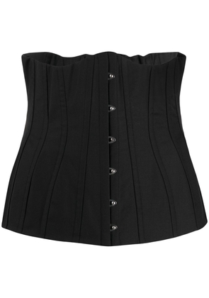 Dolce & Gabbana panelled fitted corset - Black