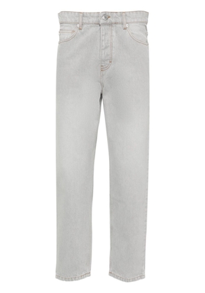 AMI Paris cropped tapered jeans - Grey