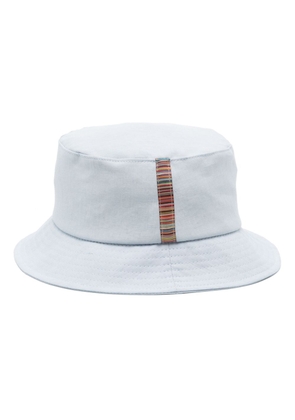 Paul Smith striped linen bucket hat - Blue