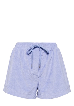 Paul Smith terry-cloth elasticated-waist shorts - Purple