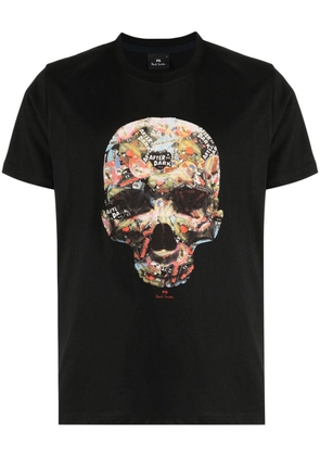PS Paul Smith Skull Sticker cotton T-shirt - Black