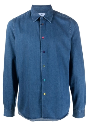PS Paul Smith long-sleeve organic denim shirt - Blue