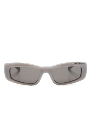 Balenciaga Eyewear rectangle-frame sunglasses - Grey
