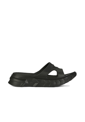 Givenchy Marshmallow Slider Sandals in Black - Black. Size 35 (also in ).
