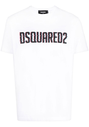 Dsquared2 logo-print short-sleeve T-shirt - White