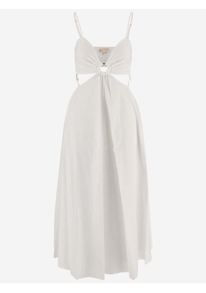 Michael Kors Cotton And Silk Dress