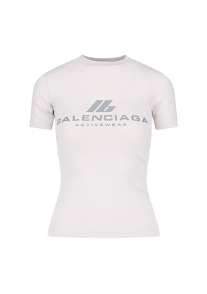 Balenciaga Activewear Stretch Jersey T-Shirt