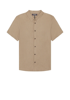 WAO The Short Sleeve Shirt in Olive. Size S.