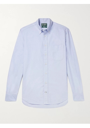 GITMAN VINTAGE - Button-Down Collar Cotton Oxford Shirt - Men - Blue - XS