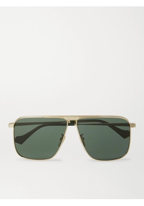 Gucci - D-Frame Gold-Tone Sunglasses - Men - Gold
