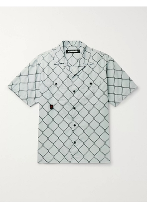 Neighborhood - Gramicci Camp-Collar Printed Cotton Shirt - Men - Gray - S