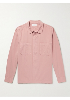 Mr P. - Cotton-Ripstop Shirt - Men - Pink - XS