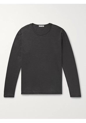 Alex Mill - Standard Slub Cotton-Jersey T-Shirt - Men - Black - XS