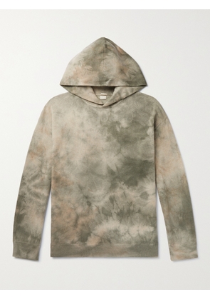 Massimo Alba - Tie-Dyed Cashmere Hoodie - Men - Green - S