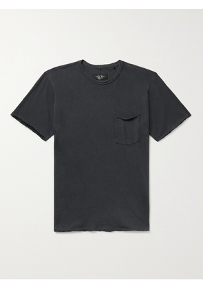 Rag & Bone - Miles Organic Cotton-Jersey T-Shirt - Men - Gray - XS