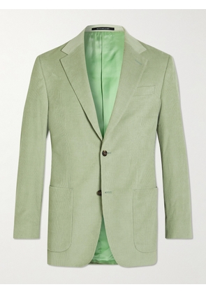Richard James - Cotton-Needlecord Suit Jacket - Men - Green - UK/US 36