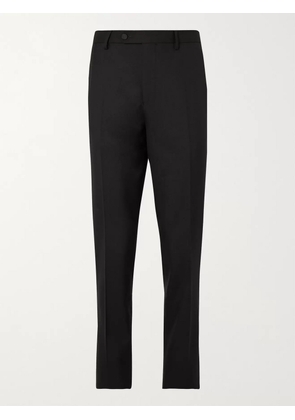Mr P. - Grosgrain-Trimmed Virgin Wool Tuxedo Trousers - Men - Black - UK/US 28