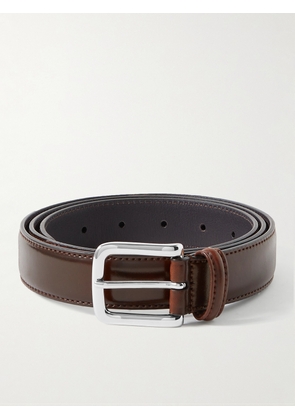 Anderson's - 3cm Cordovan Leather Belt - Men - Brown - EU 75