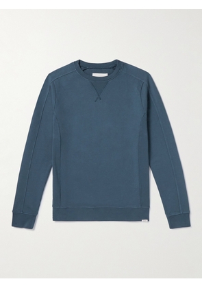 KESTIN - Drymen Cotton-Jersey Sweatshirt - Men - Blue - S