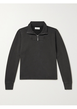 Les Tien - Cotton-Jersey Half-Zip Sweatshirt - Men - Gray - XXS