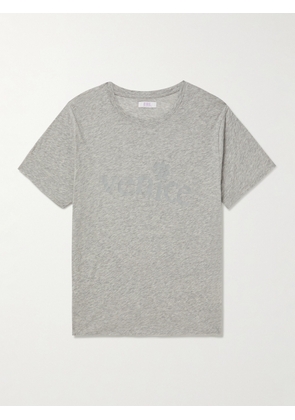 ERL - Venice Printed Cotton-Jersey T-Shirt - Men - Gray - XS