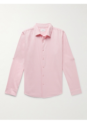 Onia - Stretch Linen-Blend Shirt - Men - Pink - S