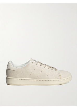 adidas Originals - Stan Smith H Organic Cotton-Twill and Suede Sneakers - Men - White - UK 4