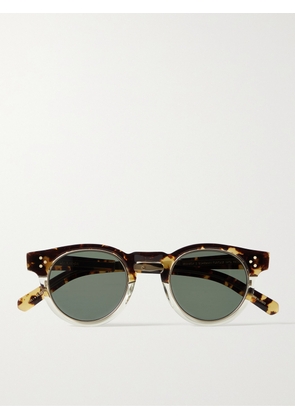 Mr Leight - Kennedy Round-Frame Tortoiseshell Acetate and Titanium Sunglasses - Men - Tortoiseshell