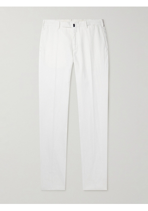 Incotex - Venezia 1951 Slim-Fit Linen Trousers - Men - White - IT 44