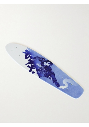 BY JAPAN - Maruhiro BAR BAR Evisen Dirty Evitaro Porcelain Skateboard - Men - Blue
