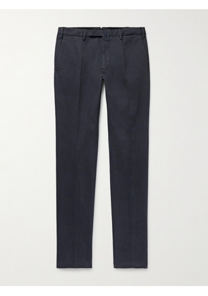 Incotex - Venezia 1951 Straight-Leg Stretch-Cotton Twill Trousers - Men - Blue - IT 44