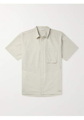 NANGA - Logo-Print Dot Air®︎ Shirt - Men - Neutrals - S