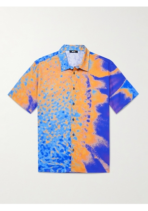 MSFTSREP - Printed Cotton Shirt - Men - Blue - XS
