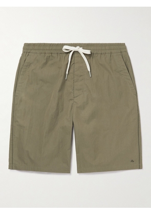 Rag & Bone - Axel Straight-Leg Cotton-Blend Twill Drawstring Shorts - Men - Green - XS
