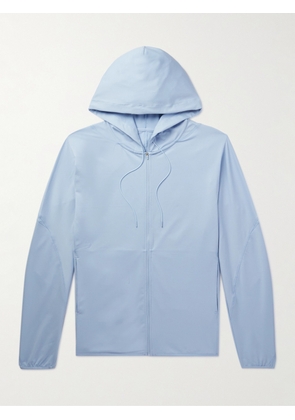 POST ARCHIVE FACTION - 5.0 Stretch-Jersey Zip-Up Hoodie - Men - Blue - XS