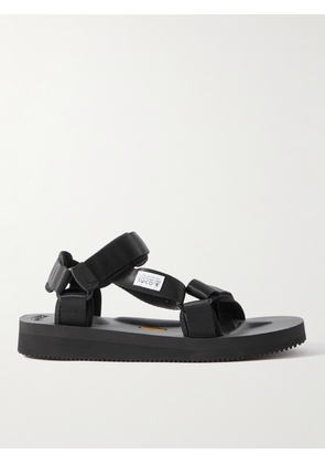 SUICOKE - Depa-V2 Webbing Sandals - Men - Black - US 6
