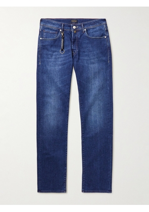 Incotex - Slim-Fit Straight-Leg Jeans - Men - Blue - UK/US 28