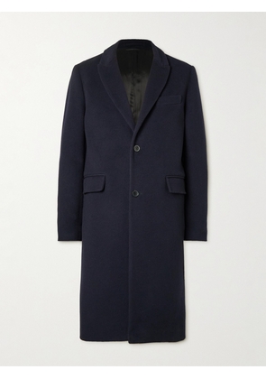 Mr P. - Virgin Wool and Cashmere-Blend Coat - Men - Blue - XS