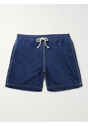Hartford - Mid-Length Swim Shorts - Men - Blue - S