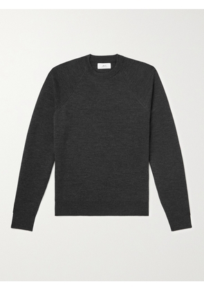 Mr P. - Double-Faced Merino Wool-Blend Sweater - Men - Gray - XS