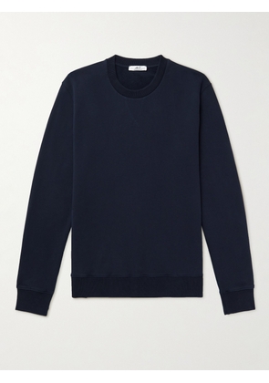 Mr P. - Cotton-Jersey Sweatshirt - Men - Blue - XS