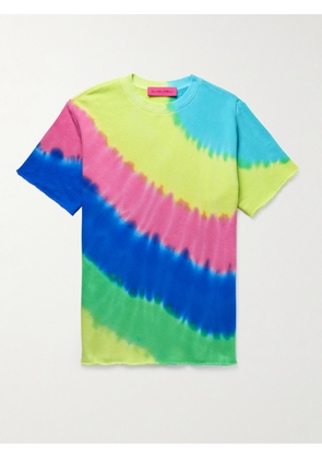 The Elder Statesman - Rainbow Void Tie-Dyed Cotton and Cashmere-Blend Jersey T-Shirt - Men - Multi - S