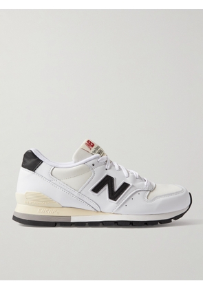 New Balance - 996 Leather Sneakers - Men - White - UK 7