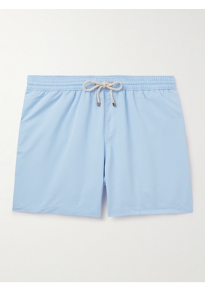 Agnona - Straight-Leg Mid-Length Swim Shorts - Men - Blue - S