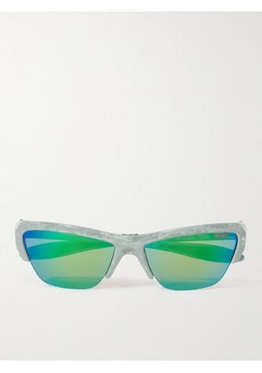 Dior Eyewear - Diorbay S1U Rectangular-Frame Acetate Mirrored Sunglasses - Men - Green