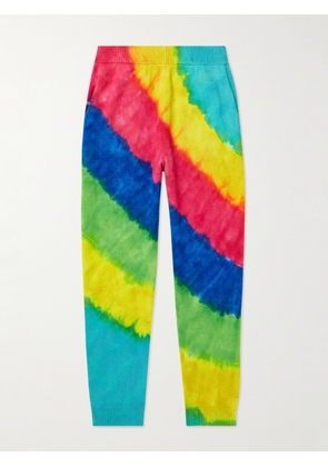 The Elder Statesman - Rainbow Void Tie-Dyed Cashmere Sweatpants - Men - Multi - S