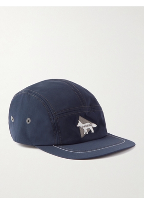 And Wander - Maison Kitsuné Logo-Embroidered Nylon Baseball Cap - Men - Blue