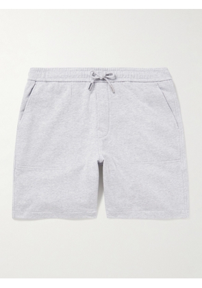 Mr P. - Straight-Leg Cotton-Jersey Drawstring Shorts - Men - Gray - XXS