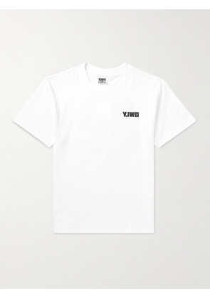 Y,IWO - Logo-Print Cotton-Jersey T-Shirt - Men - White - S